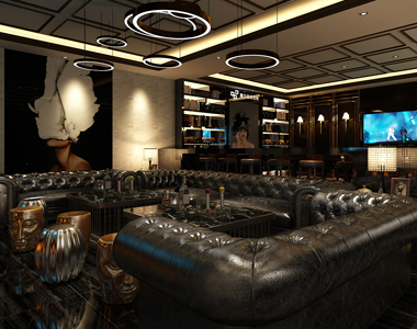 廣東魔方商務區(qū)KTV設計