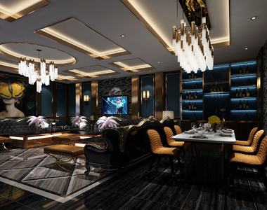 廣東嘜客商務區(qū)KTV設計