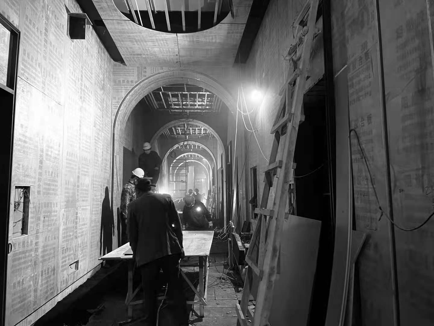 輝瑞大成KTV設(shè)計(jì)項(xiàng)目工地視察 輝瑞大成KTV設(shè)計(jì)項(xiàng)目工地視察