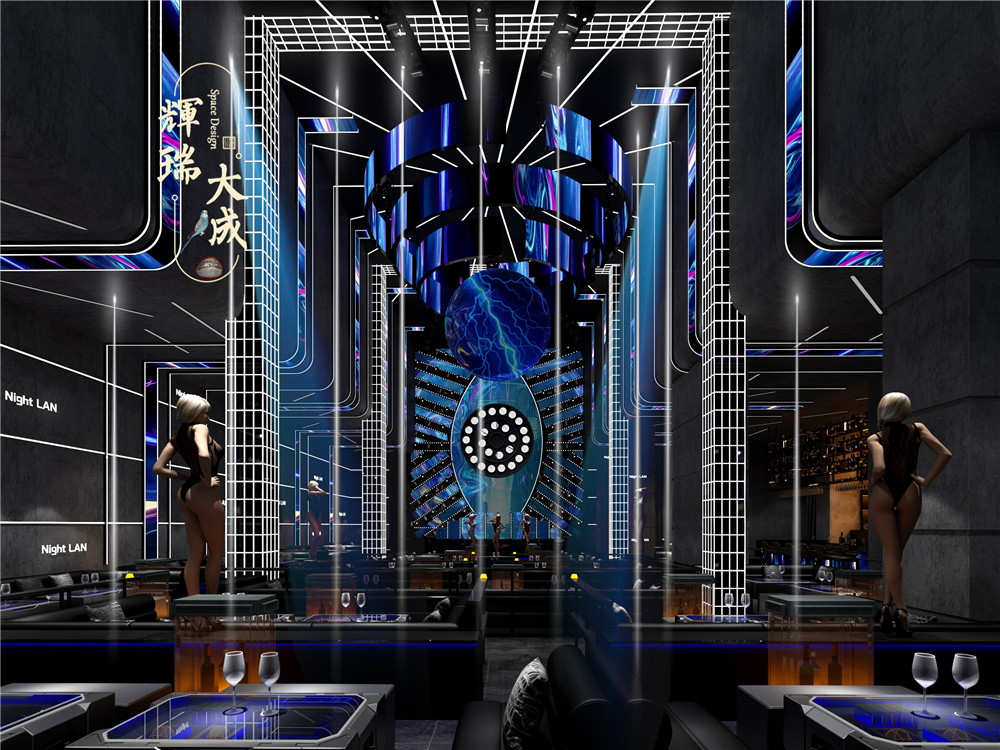 廣東夜闌酒吧設(shè)計